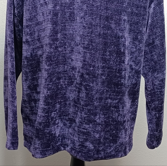 NWT J.Jill Blackberry SP Plush Turtleneck Sweater - Picture 6 of 12